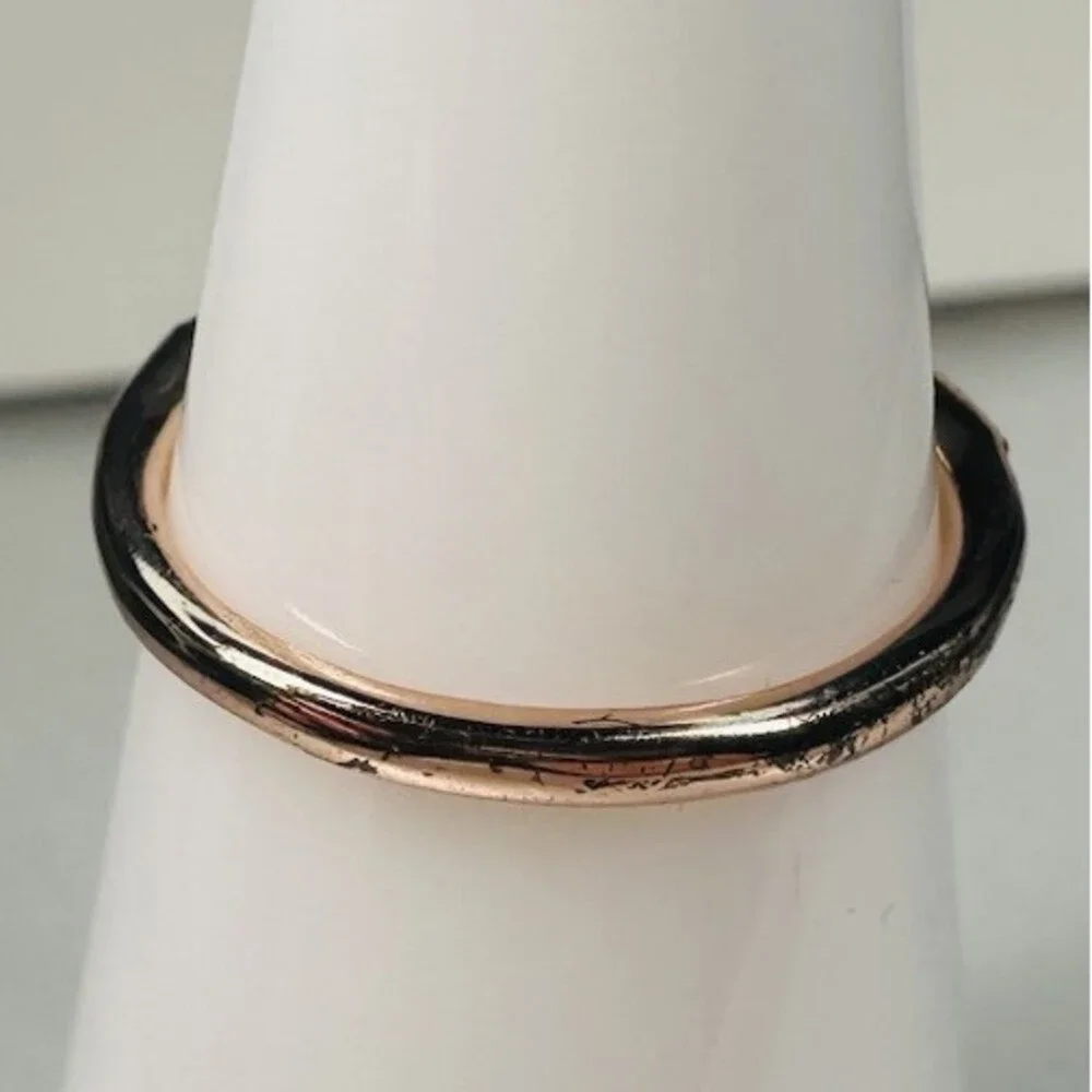 Bomb Party Ring Size 6 Rose Gold Smoky Lavender Cushion Halo Statement Ring